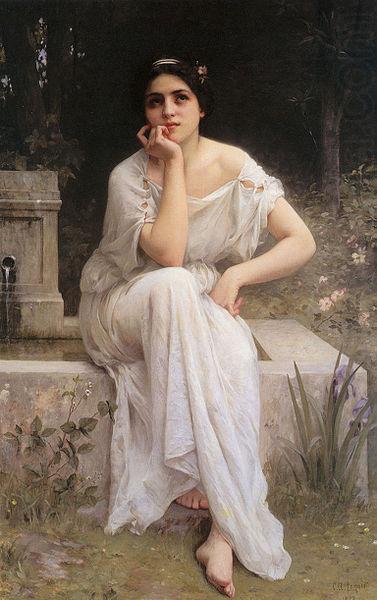 Charles-Amable Lenoir Meditation china oil painting image